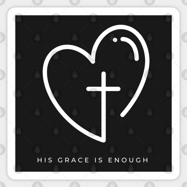 His Grace is Enough V10 Sticker by Family journey with God